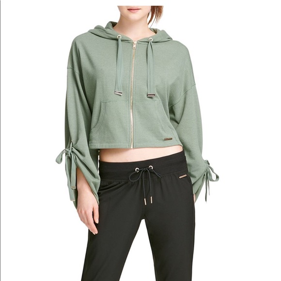 Donna Karan Jackets & Blazers - Donna Karen Zip Jacket with Hoodie Size M Donna Karan Jackets & Blazers - Donna Karen Zip Jacket with Hoodie Size M
